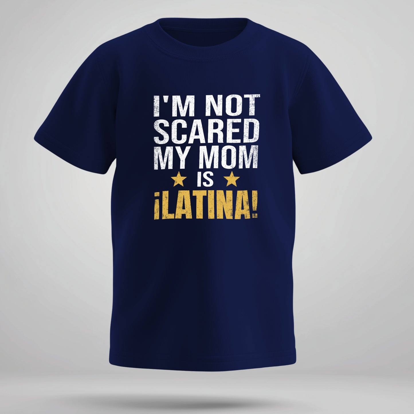 Latina Pride Kids Tee – “I’m Not Scared, My Mom is Latina” (Design A)